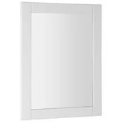 FAVOLO Ogledalo v okvirju 70x90cm, bela mat - 70x90 cm - Aqualine - FAVOLO - 24 - MDF/laminat - Pravokotnik - 700 - 900 - Framed mirrors - 14