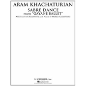 KHACHATURIAN:SABRE DANCE FROM GAYANE BALLET FOR XYLOPHONE AND PIANO