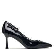 KARL LAGERFELD Čevlji z visoko peto Sienna KL32708R Črna