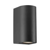 Nordlux - Zunanja stenska svetilka CANTO 2xGU10/28W/230V IP44 črna