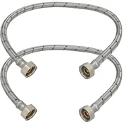 Fleksibilen priključek 1/2” za pipe in armature 60 CM komplet 2 kosov