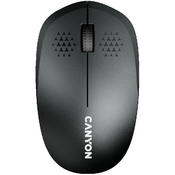 CANYON MW-04, Bluetooth Wireless optical mouse with 3 buttons, DPI 1200 , with1pc AA canyon turbo Alkaline battery,Black, 103*61*38.5mm, 0.