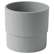 NYPON Cvetlični lonec, notranji/zunanji siva, 12 cm