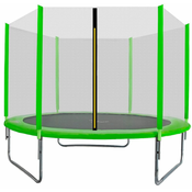 aGa SPORT TOP trampolin 180 cm svetlo zelena + zaščitna mreža