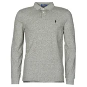 Polo Ralph Lauren Polo majica 710680790003 Siva Custom Slim Fit