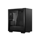 Računalniško ohišje DeepCool MACUBE 110, Micro-ATX, steklo, črno