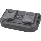 Polnilec baterij Extol, dvojni, Share20V 2×3,5A