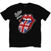 The Rolling Stones Vintage British Tongue Black M Majica