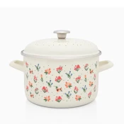 Metalac duboka šerpa CVETNE RADOSTI 24cm/6lit