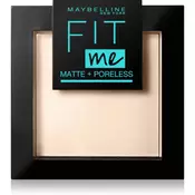 Maybelline Fit Me! Matte + Poreless Powder prašek z matirnim učinkom 120 Classic Ivory 9 g