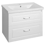 FAVOLO Vanity Unit 86,5x60x44,6cm, bela mat - Bela mat barva - 86,5x60x44,6 cm - Aqualine - FAVOLO - 24 - MDF/laminat - 865 - 600 - 446 - 14