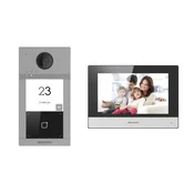 Hikvision Hikvision DS-KIS604-S(C) video domofonski sistem, 2 MP, 17.8 cm (7), Srebrna/Črna/Siva