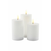 Sirius komplet LED sveč Smilla Rechargeable (3-pack)