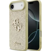 Maska Guess Fixed Glitter Big 4G za iPhone Air zlatna