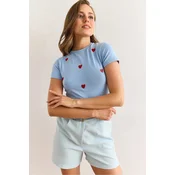 Olalook Ženska majica TSH-19000918, Plava
