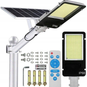 shumee MOČNA 2000W LED SONČNA SVETILKA S SENZORJEM SMRAKA, ULIČNA SVETILKA Z DALJINSKIM UPRAVLJALNIKOM VÖGLER VP