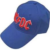 ACDC Red Logo Mid-Blue Baseball Cap