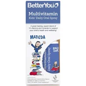 Bedre dig - Multivitaminski dnevni oralni sprej za otroke, okus čokolade in penice - 25 ml