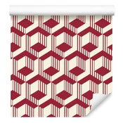 Tapeta z orientalskim geometrijskim vzorcem za dnevno sobo in spalnico 50x1000 cm
