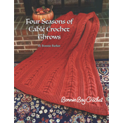 Four Seasons of Cable Crochet Throws