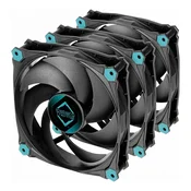 Iceberg Thermal IceGALE Silent PWM 120 mm črni ventilator 3 kosa