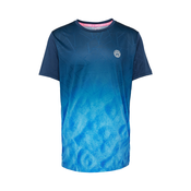BIDI BADU Tehnicka sportska majica Beach Spirit, plava / nebesko plava / bijela