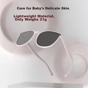 Angelamiao Decije naocare za sunce, Bela