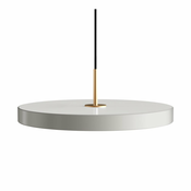 Svetlo siva LED viseča svetilka s kovinskim senčnikom o 43 cm Asteria Medium – UMAGE