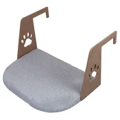 Paws & Whiskers Krevet za macke Riana, Sivi