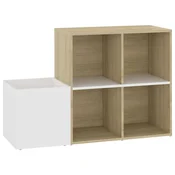 Vidaxl omara za čevlje 105x35,5x70 cm iverna plošča