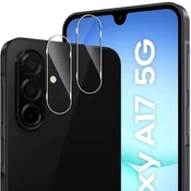 Overboard 2x kaljeno steklo zaščitno folijo za kamero za Samsung Galaxy A17 5G, prozorno