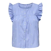 ONLY Bluza ONLAmanda modra/bela