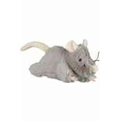 Trixie Igrača mačka Miška siva pliš robustna 15cm 1pc TR