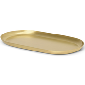 ferm LIVING Dekorativni pladenj BASHO 18,5 cm, medenina, čvrst LIVING