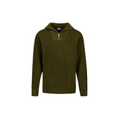 No Excess Pulover temno zelena