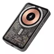 shumee Prenosna baterija ISY ITP-5000 5000mAh, prozorna
