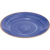 Globok krožnik APS La Vida, moder, premer 32 cm