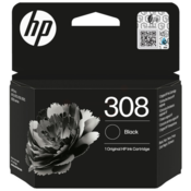HP 308 (7FP21UE#301), originalna kartuša, črna, Za tiskalnik: HP ENVY 6100 SERIES, HP ENVY 6110E, HP ENVY 6120E, HP ENVY 6122E, HP ENVY 6130E, HP