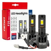 Avtomobilska LED žarnica AMiO F25 PRO H3, 68W, 12V/24V