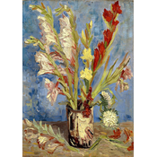 Enjoy - Puzzle Vincent Van Gogh: Vase with Gladioli and Chinese Asters - 1 000 kosov