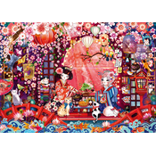 Schmidt - Puzzle Japonska čajna slovesnost - 500 kosov