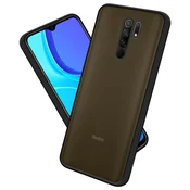 Cadorabo Cadorabo Case, združljiv z Xiaomi v zamrznjenih črnih - rdečih tipkah - hibridni zaščitni pokrov s silikonom TPU in Matt Plastic Back, (20565554)