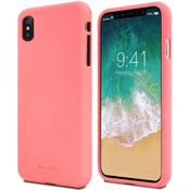 Goospery soft feeling silikonski ovitek za Huawei P40 Lite - roza