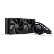 Kucište za vodeno hladenje procesora NZXT Kraken Plus 240 LCD 2x120mm, mat crno, RL-KN240-B2