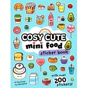 Cosy Cute Mini Food Sticker book