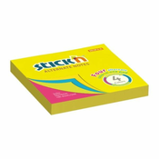 HOPAX Stick'n Alternate Neon Notes 76 x 76 mm, 100 listov