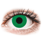 CRAZY LENS - Emerald Green - jednodnevne leće bez dioptrije