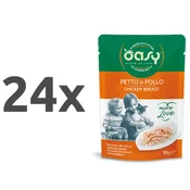 Oasy More Love Adult piščančja prsa v juhi, vrečka - 70 g 24 x 70 g