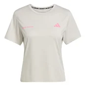 ADIDAS PERFORMANCE Funkcionalna majica Own The Run svetlo siva/svetlo roza
