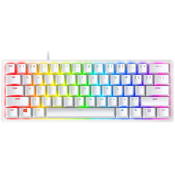 Tipkovnica RAZER Huntsman Mini Mercury Edition, Red Switch, UK Layout, USB, bijela